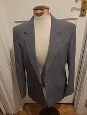 Mens Varteks Size 40chest Grey And white Padded Blazer