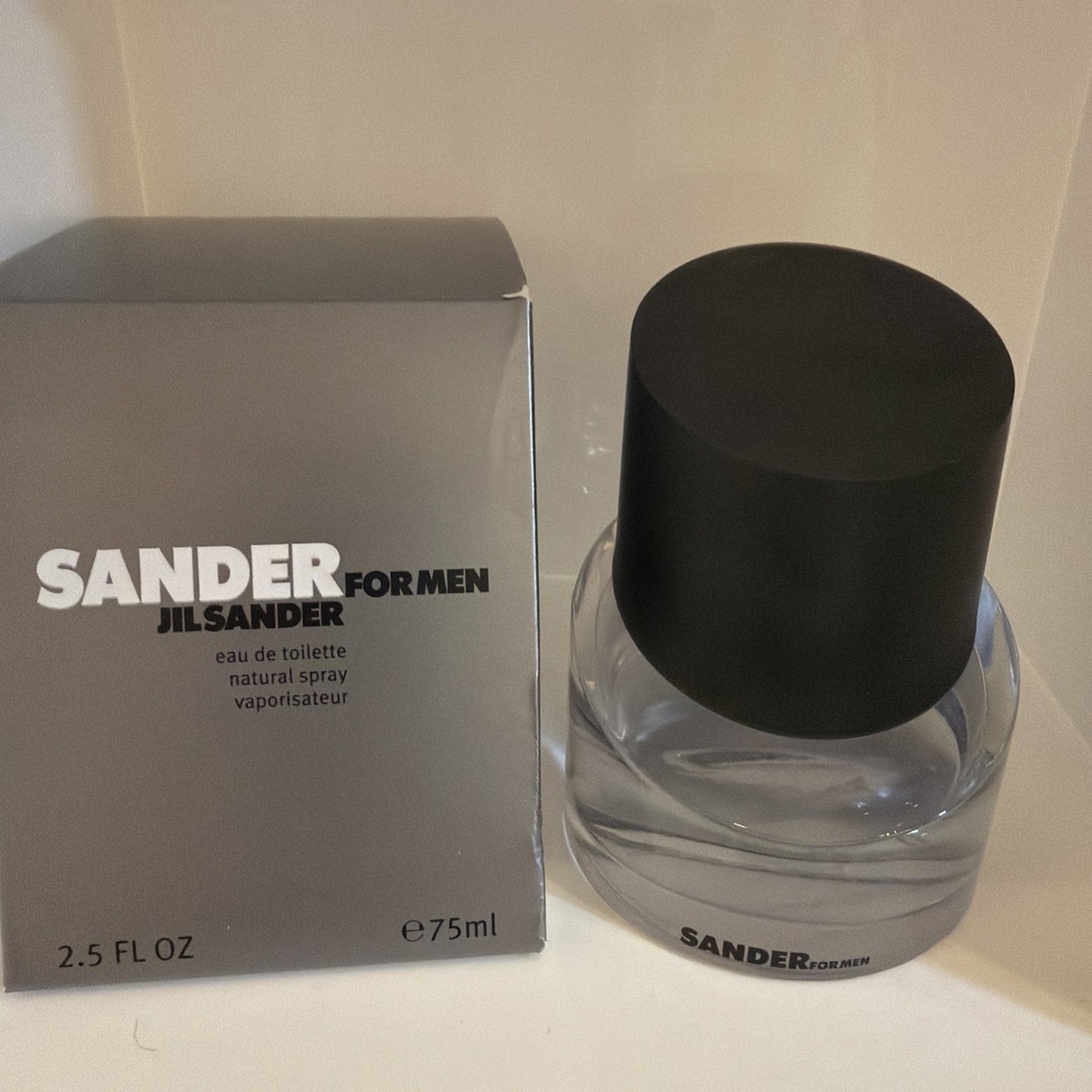 SANDER For Men by JIL SANDER 2.5 oz Eau De Toilette Spray SPRAY