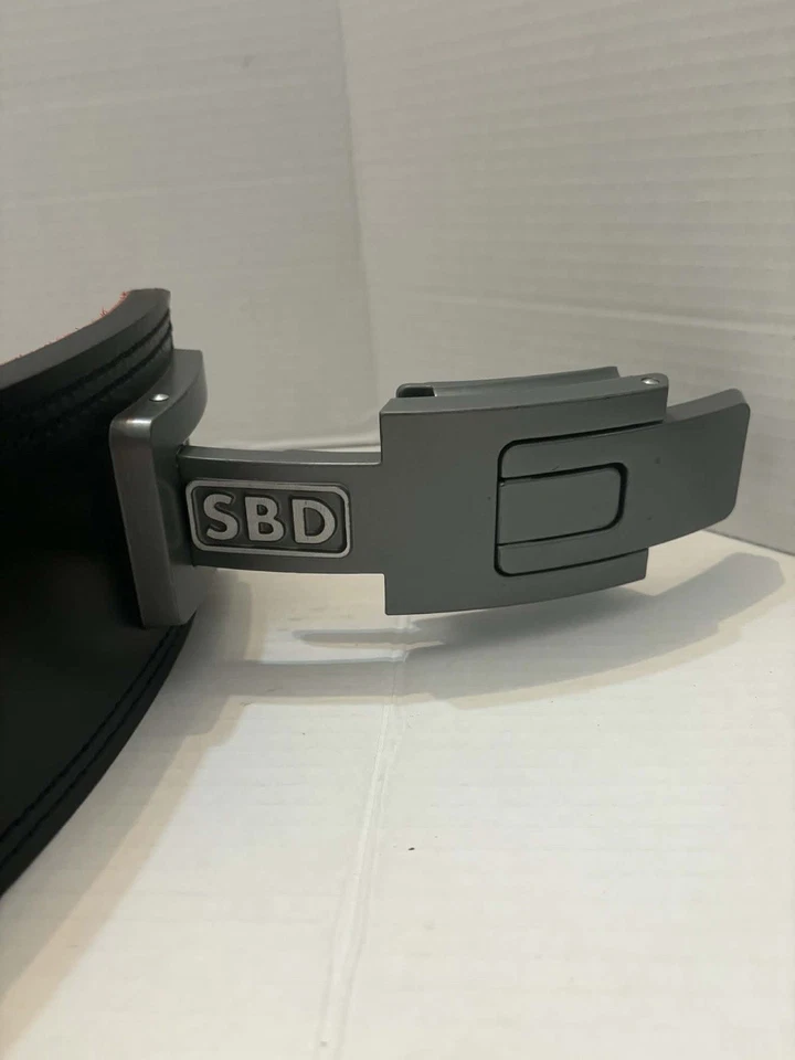 Cinturón de levantamiento de pesas con palanca SBD Foto 2 de 4