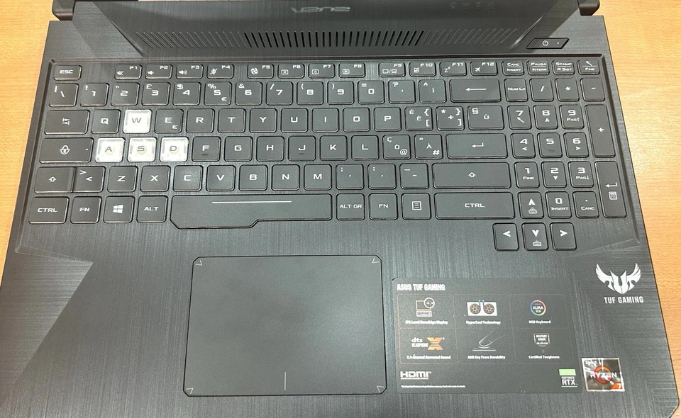 ASUS TUF Gaming FX505DV 15.6" RTX 2060 (Leggere la descrizione) - Immagine 2 di 4