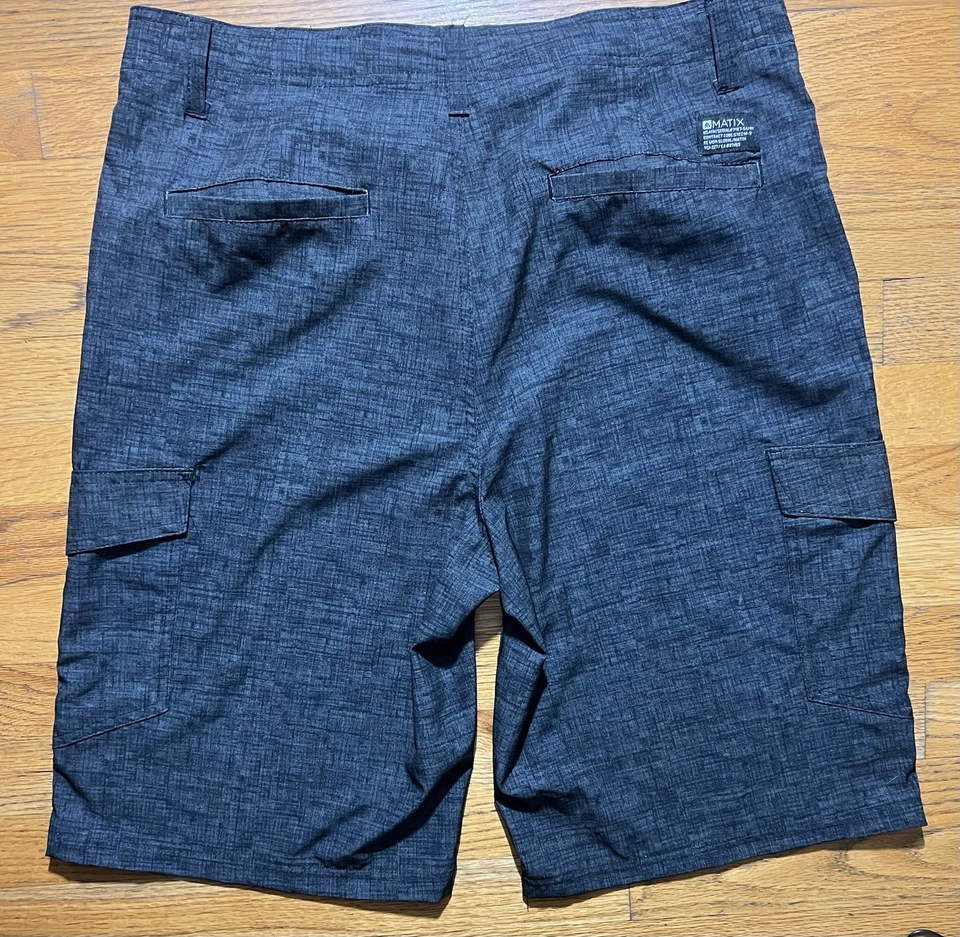 Мужские гибридные шорты Matix размер 34 темно-серые полиэстер спандекс повседневные шорты - Изображение 4 из 4
