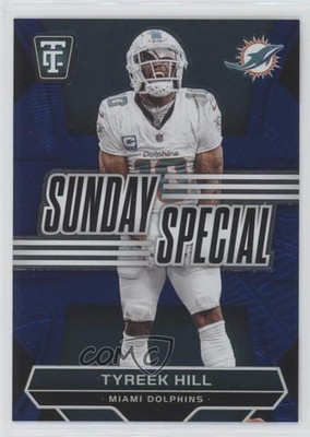 2024 Panini Totally Certified Sunday Special Blue /199 Tyreek Hill #1 1j6m