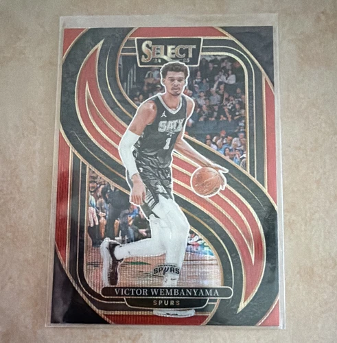 Panini 2024-25 Select Victor Wembanyama #102 Premier Level Prizm Spurs