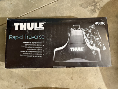 NEW IN BOX - THULE 480R Rapid Traverse Foot Pack (4 Pack)
