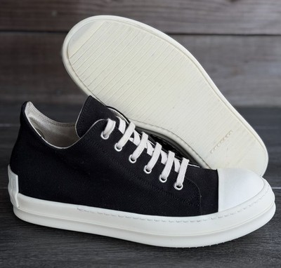 Rick Owens DRKSHDW Ramones Low Top Size 40 / US 7