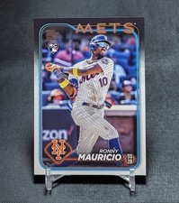 Ronny Mauricio Rookie RC 2024 Topps Japan Edition Card #22 New York Mets. rookie card picture