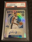2024 Donruss Opti-Graphs-Holo Paolo Banchero Auto /99 PSA 10