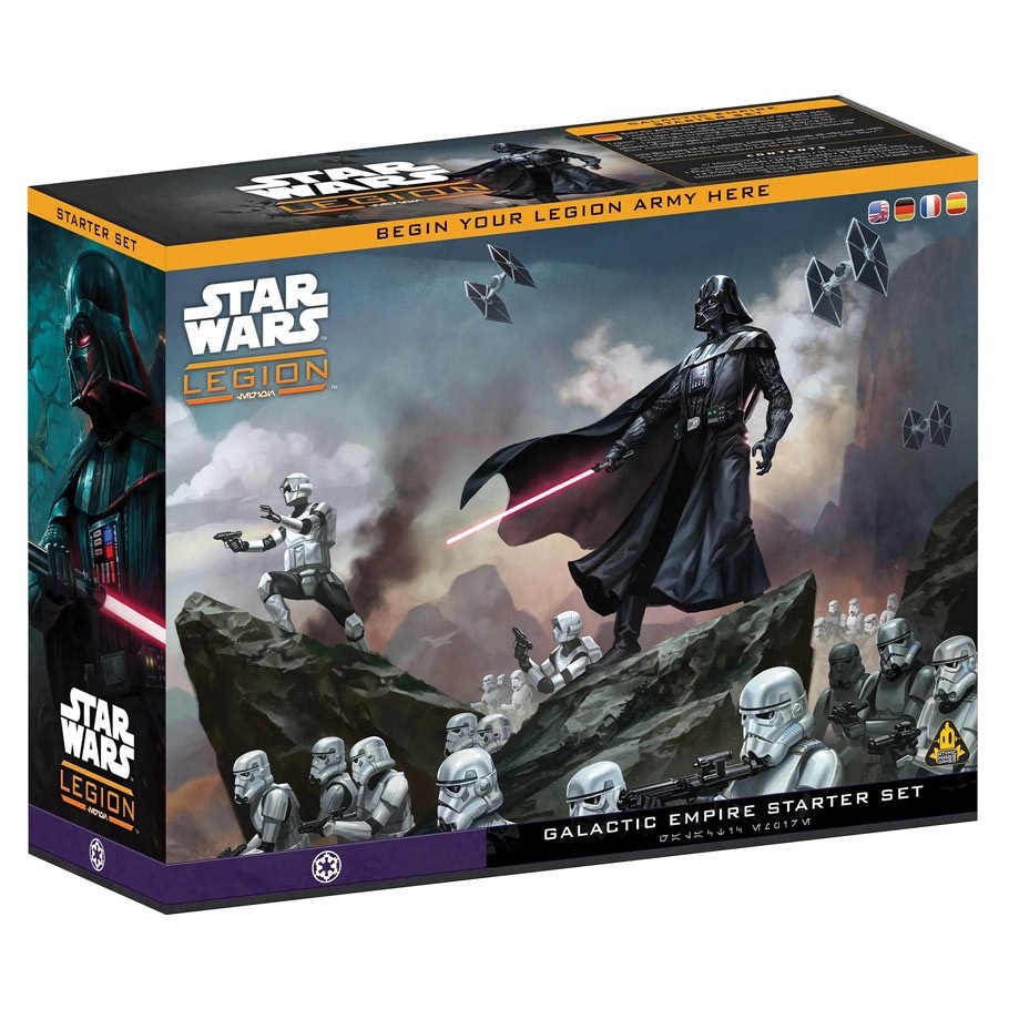 Star Wars Legion Galactic Empire Starter Set Darth Vader Min