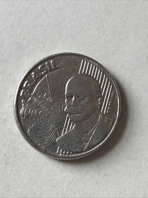2002 Brazil Coin-50 Centavos-Circulated