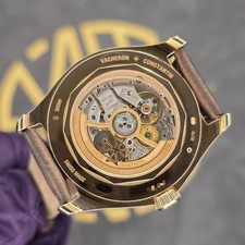 VACHERON CONSTANTIN FIFTYSIX COMPLETE CALENDAR 40MM 18K ROSE GOLD 4000E B&P 18