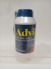 NEW Advil Pain Reliever  Fever Reducer Ibuprofen 200mg 300 Tablets EXP 7/28