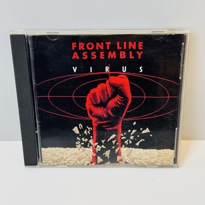 Front Line Assembly - Virus CD Single 3-Tracks Resist Dislocated Mix Wax Trax