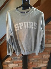Tottenham Hotspurs  Official sz XL  Grey & White pullover Top - 25" Pit to pit