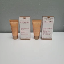 2 Pack Clarins Extra Firming Jour Wrinkle Control Firming Day Cream 0.1 oz Each