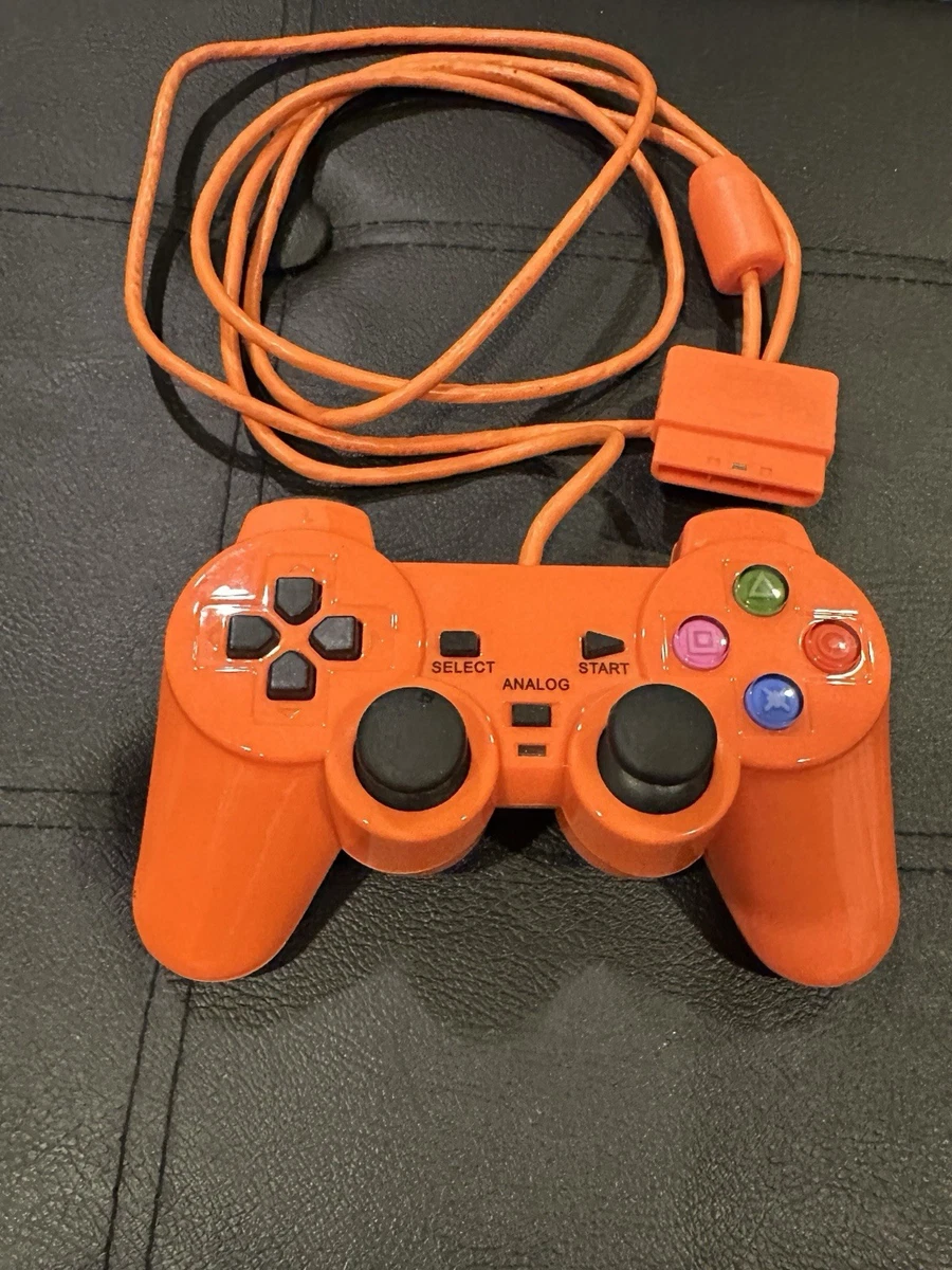 Orange Video Game Controllers for Sony PlayStation 2 for sale | eBay
