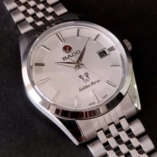 Rado Golden Horse Automatic Date Men's Watch White Dail