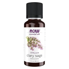 NOW FOODS Clary Sage Oil 1 fl oz