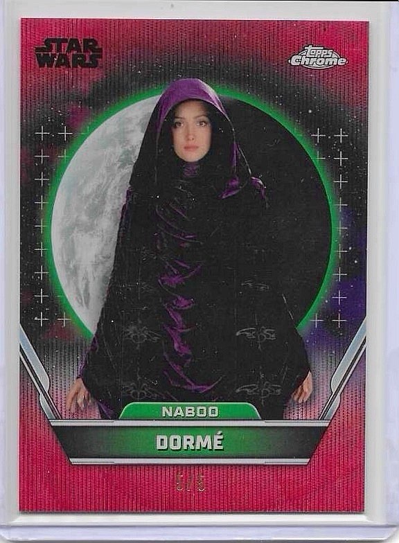 Dormé Naboo Topps Star Wars Hyperspace 2024 #27 Red 5/5 Omega