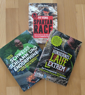 Spartan Race Hindernislauf 3x Bücher Konvolut