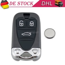3 Tasten Schlüssel Gehäuse für ALFA ROMEO 159 Brera 156 Spider 05-11 + Batterie