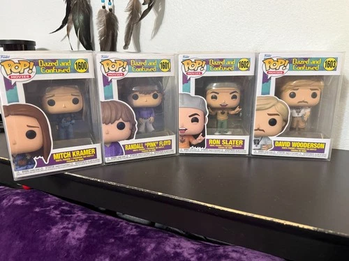 Funko Pop! Movies Dazed And Confused Full Set New Includes Protectors