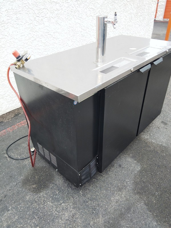Beverage Air DD58-1-B 59" Draft Beer Cooler
