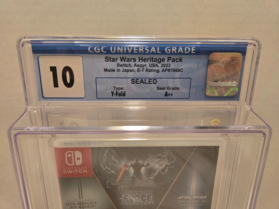 Star Wars Heritage Pack (Nintendo Switch, 2023) | CGC 10 A++ | Sellado de fábrica Foto 2 de 4