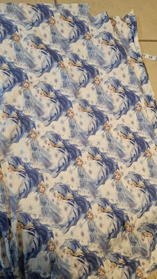 FROZEN 2 - Elsa In Her Element - FABRIC -  fat quarter - 18x22 in - NEW - Image 2 of 4