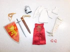 Barbie:  Ken VINTAGE 99% Complete KING ARTHUR Outfit!