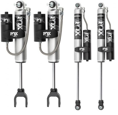 2020-25 Chevrolet Silverado 2500HD Fox 2.0 Reservoir Shocks Set 0''-1'' Height