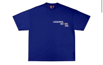 Juice WRLD x Vlone Legends Never Die T-Shirt Size Large Purple
