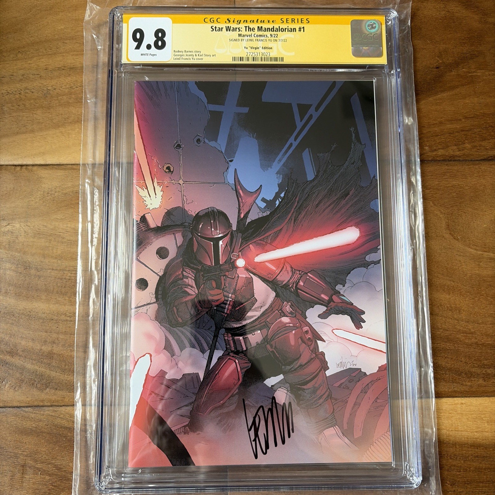 Star Wars: The Mandalorian #1 (Yu Variant) Value - GoCollect
