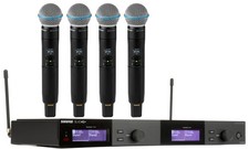 Shure SLXD4QDAN Quad Wireless Beta58A Handheld System - G57 Band