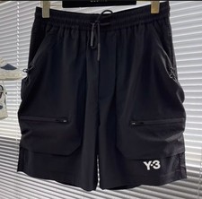 Summer New Y-3 Printing Multi-pocket Casual Ventilate Shorts