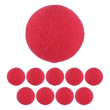 10Pcs Adorable Red  Sponge Clown Nose for Party Wedding Decoration9351
