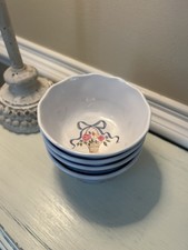 Pottery Barn Kids LoveShackFancy Melamine Bowls 4 NWOT OB READ