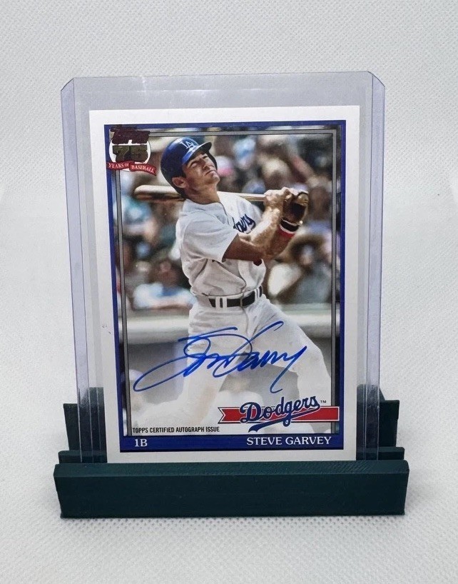 2026 Topps Series 2 - 1991 Topps Baseball Autographs Steve Garvey #91A-SG (AU)