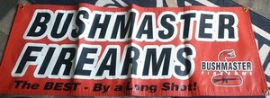 Bushwacker Firearms Banner Sign