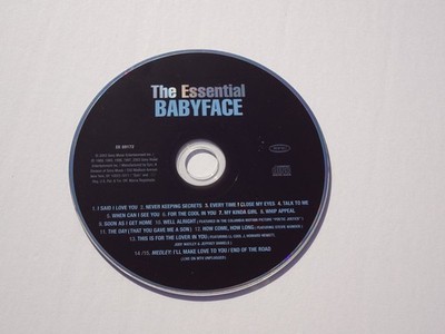 Babyface   The Essential CD 2003 R&B Soul Pop Epic Greatest Hits