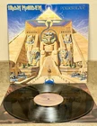 IRON MAIDEN - Powerslave - LP VINYL Capitol 12321 Texture ORIGINAL 1984 PRESSING