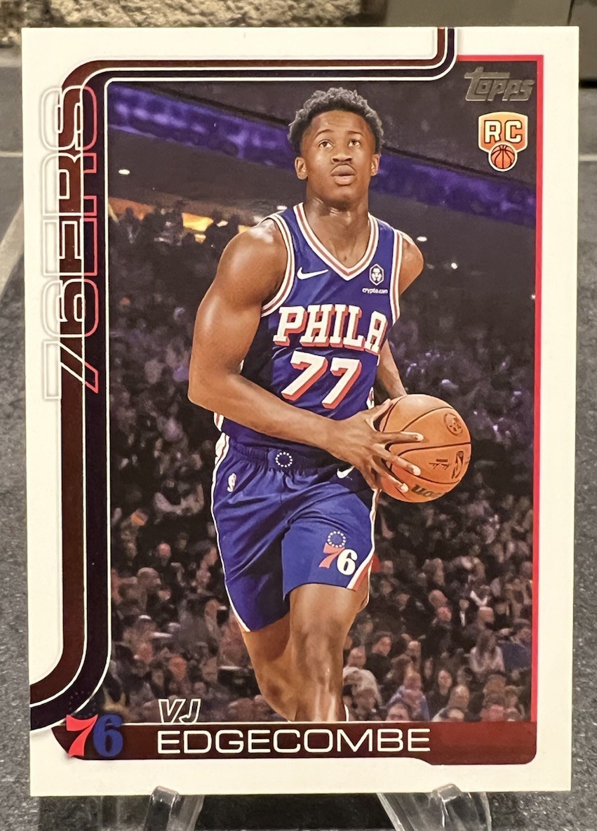 2025-26 Topps VJ Edgecombe Rookie Base | eBay