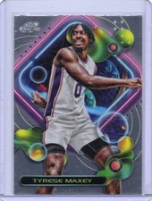 2023-24 Topps Cosmic Chrome - Tyrese Maxey #96 Philadelphia 76ers
