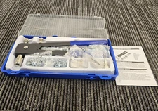 (86-PIECE) Hand Nut Riveter Tools - Rivet Nut Gun Rivnut Setting Tools