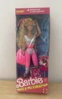 Vintage 1989 Mattel Barbie and the All Stars Aerobic Workout Doll #9099