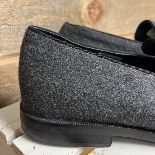 Sperry Top-Sider Overlook Smoking Loafer Men’s Size 10 Gray Wool - Picture 3 of 10