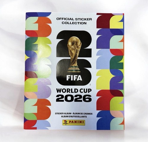 PANINI FIFA WORLD CUP 2026 SOFT ALBUM 100% Complete USA Version