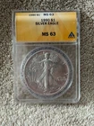 1990 Silver Eagle ANACS MS 63 1oz. 999 Silver