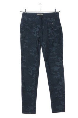 TREDY High-Waist Hose Damen Hose Gr. DE 36 blau Casual-Look