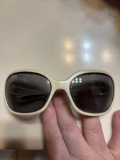 Vtg Y2k Oakley Pulse Sunglasses Brown Lenses, Frames Only WHITE FRAMES