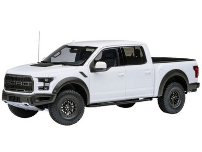 2019 FORD F-150 RAPTOR PICKUP OXFORD WHITE 1/18 MODEL BY AUTOART 72946